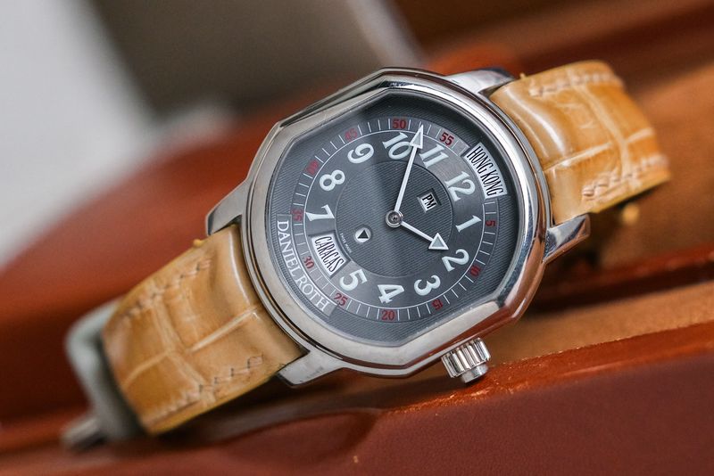 Daniel Roth Metropolitan World Time 18K White Gold Automatic (1)