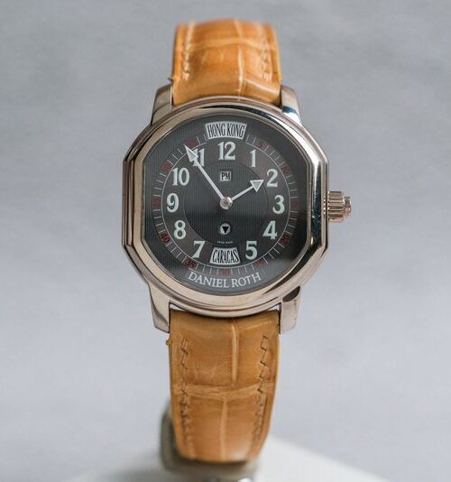 Daniel Roth Metropolitan World Time 18K White Gold Automatic