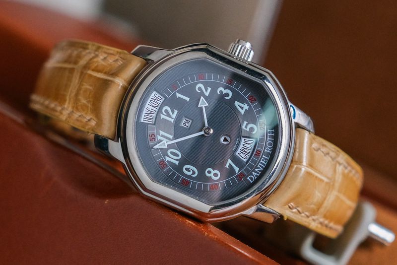 Daniel Roth Metropolitan World Time 18K White Gold Automatic (5)