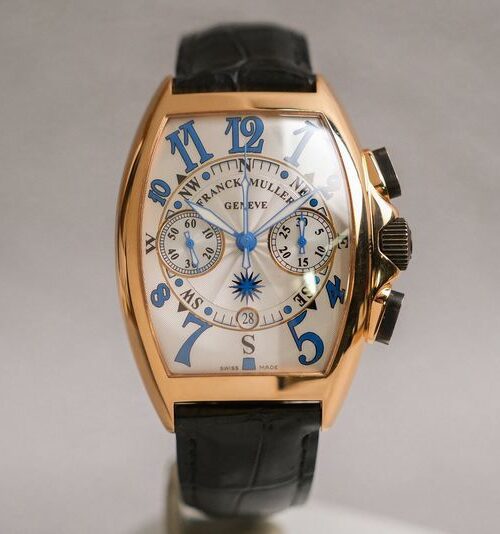 Franck Muller Curvex Mariner Chronograph 18K Rose Gold 8080 CC AT