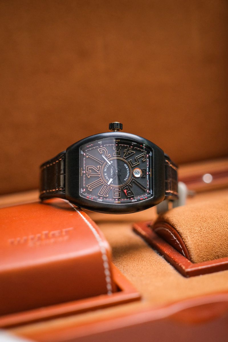 Franck Muller Vanguard V41 Titanium Black Gold (3)
