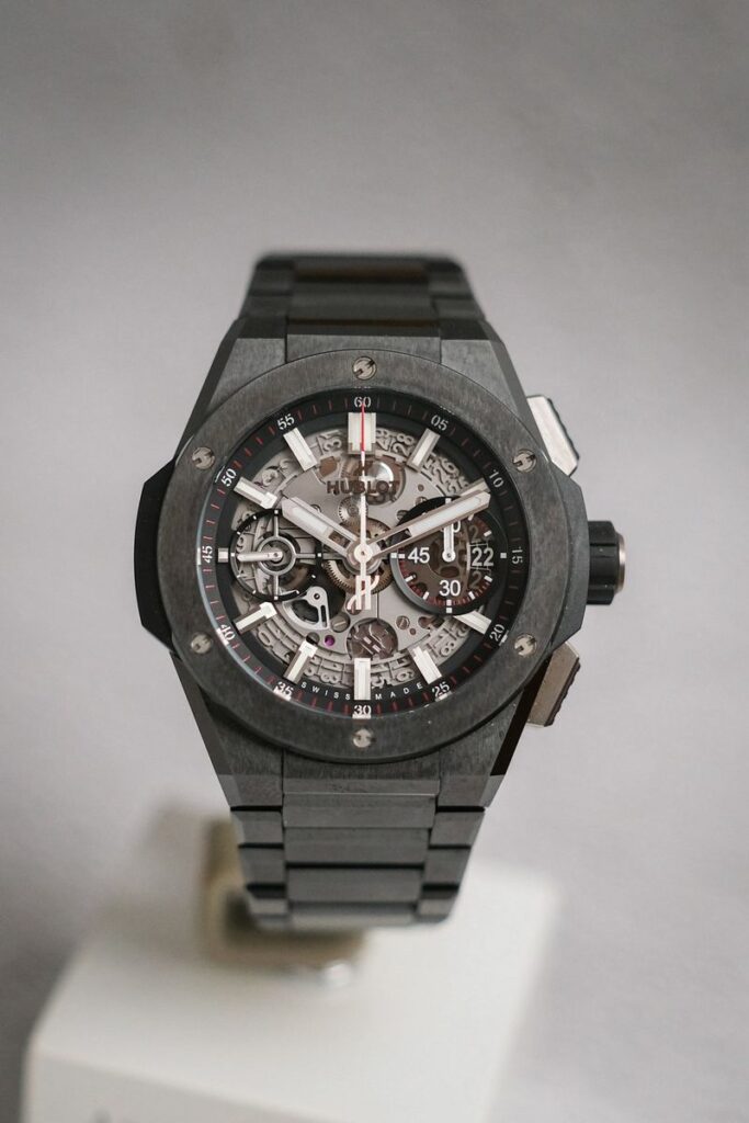 ขายนาฬิกา Hublot Integrated Black Ceramic 42mm