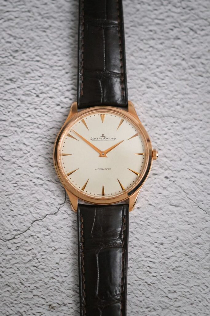นาฬิกา Jaeger LeCoultre Master Ultra Thin 18k Rose Gold