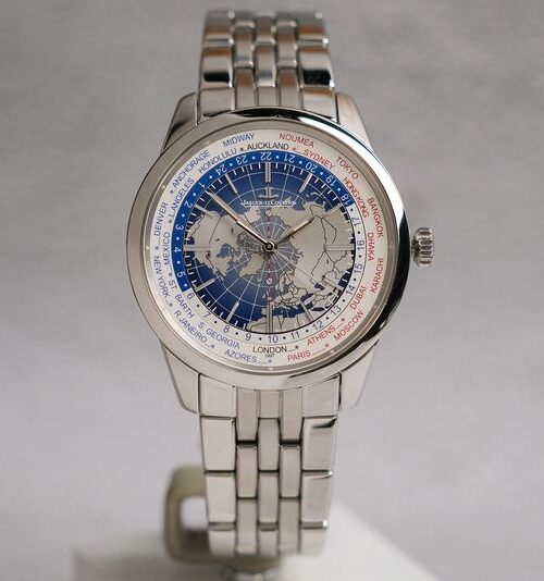 JaegerLeCoultre Master Control Geographic Blue