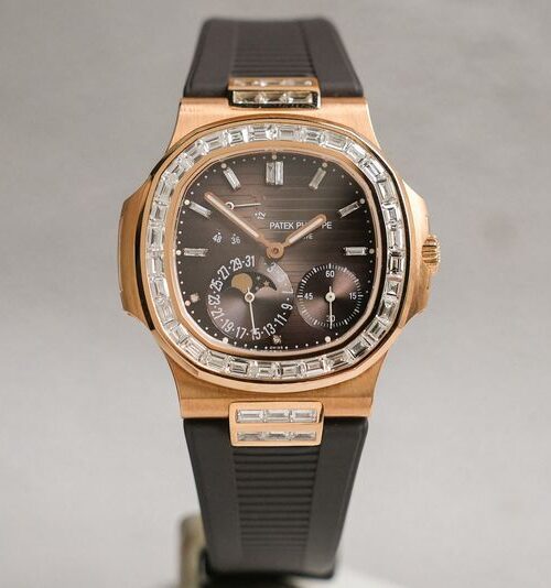 Patek Philippe 5712R 18K Rose Gold Diamond (After Setting)