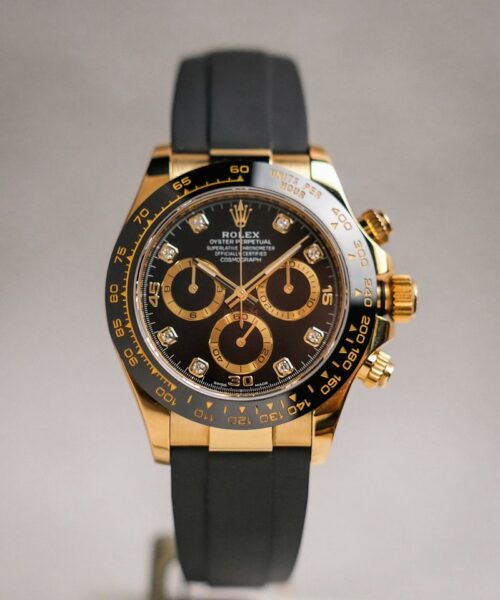 รับซื้อนาฬิกา Rolex Daytona 18K Gold Diamond 116518LN