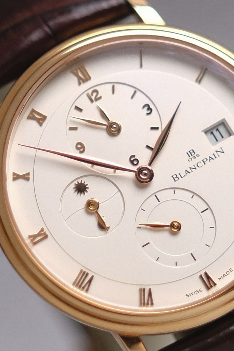 Blancpain Villeret Dual Time Zone 18K Rose Gold (3)