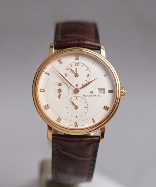 Blancpain Villeret Dual Time Zone 18K Rose Gold