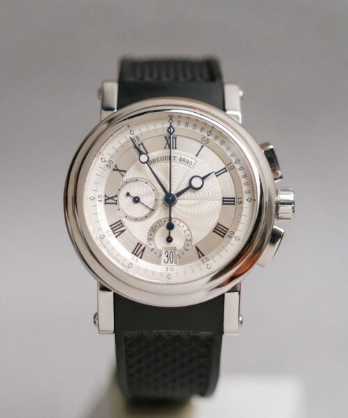 Breguet Marine Chronograph 18K White Gold (5827BB/12/5ZU)