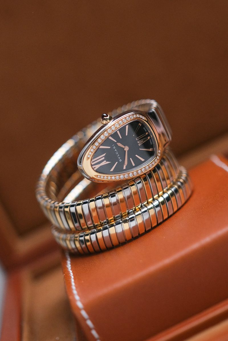 Bvlgari Serpenti Tubogas 2 Tone Diamond (10)