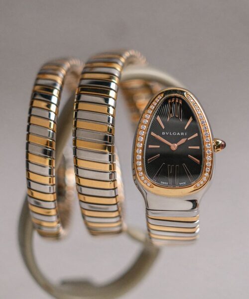 Bvlgari Serpenti Tubogas 2 Tone Diamond