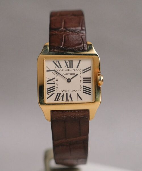 ร้านนาฬิกา Cartier Santos Dumont Ultra Thin 18K Rose Gold