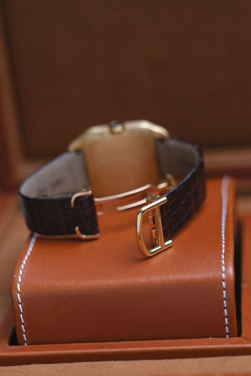 ขายนาฬิกา Cartier Santos Dumont Ultra Thin 18K Rose Gold