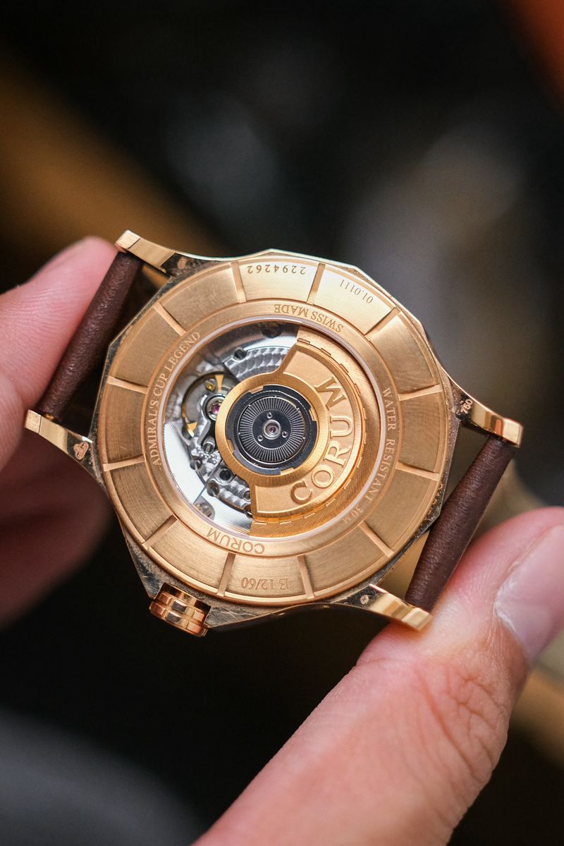 นาฬิกามือสอง Corum Admiral’s Cup Legend Annual Calendar 18K Rose Gold (03.101