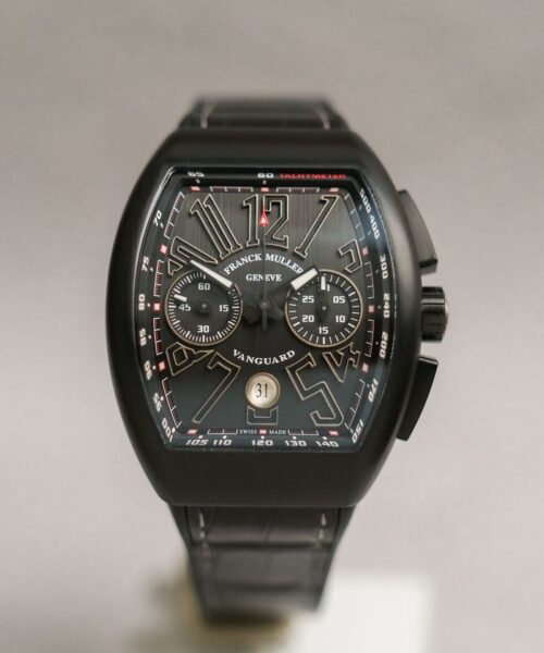 Franck Muller V45 Black Titanium Chronograph