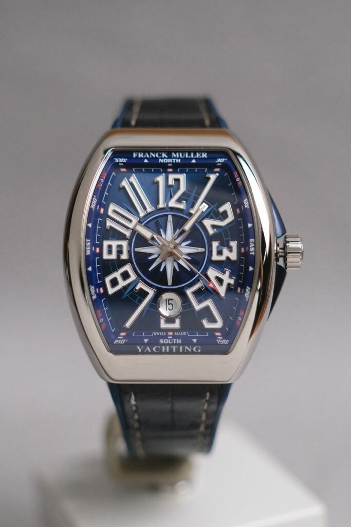 ร้านนาฬิกา Franck Muller Vanguard Yachting Blue V41