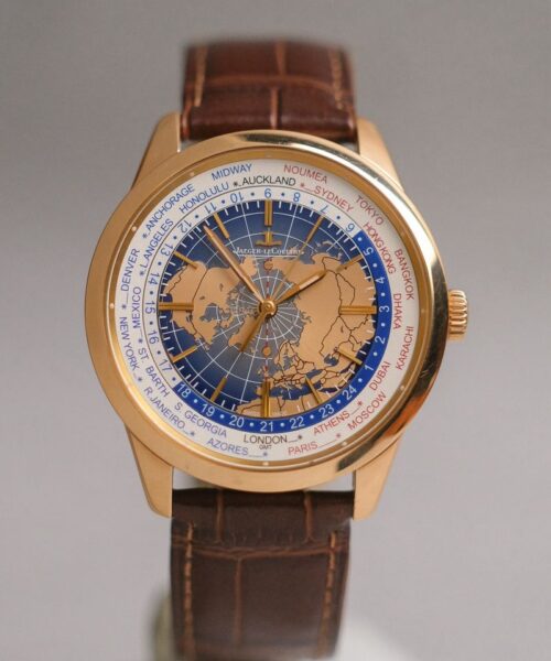 Jaeger LeCoultre Geophysic Universal Time 18K Rose Gold