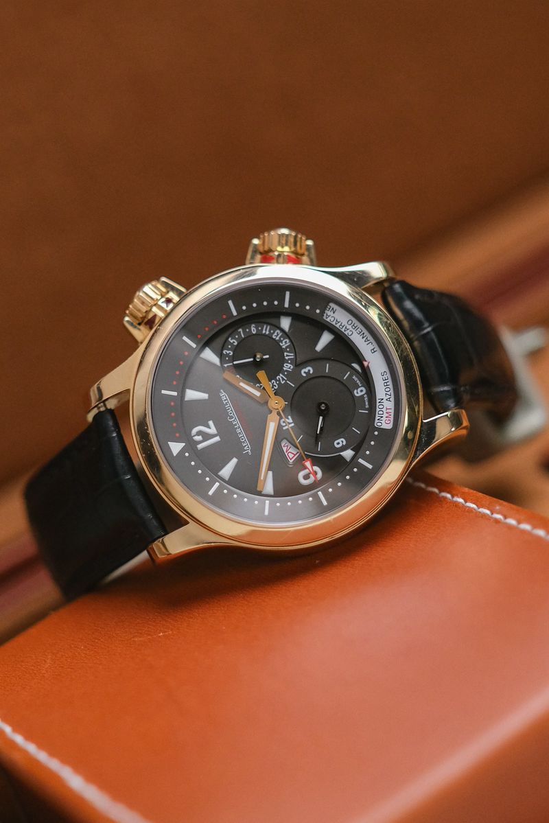 ขายนาฬิกา Jaeger-LeCoultre Master Compressor Geographic Rose Gold