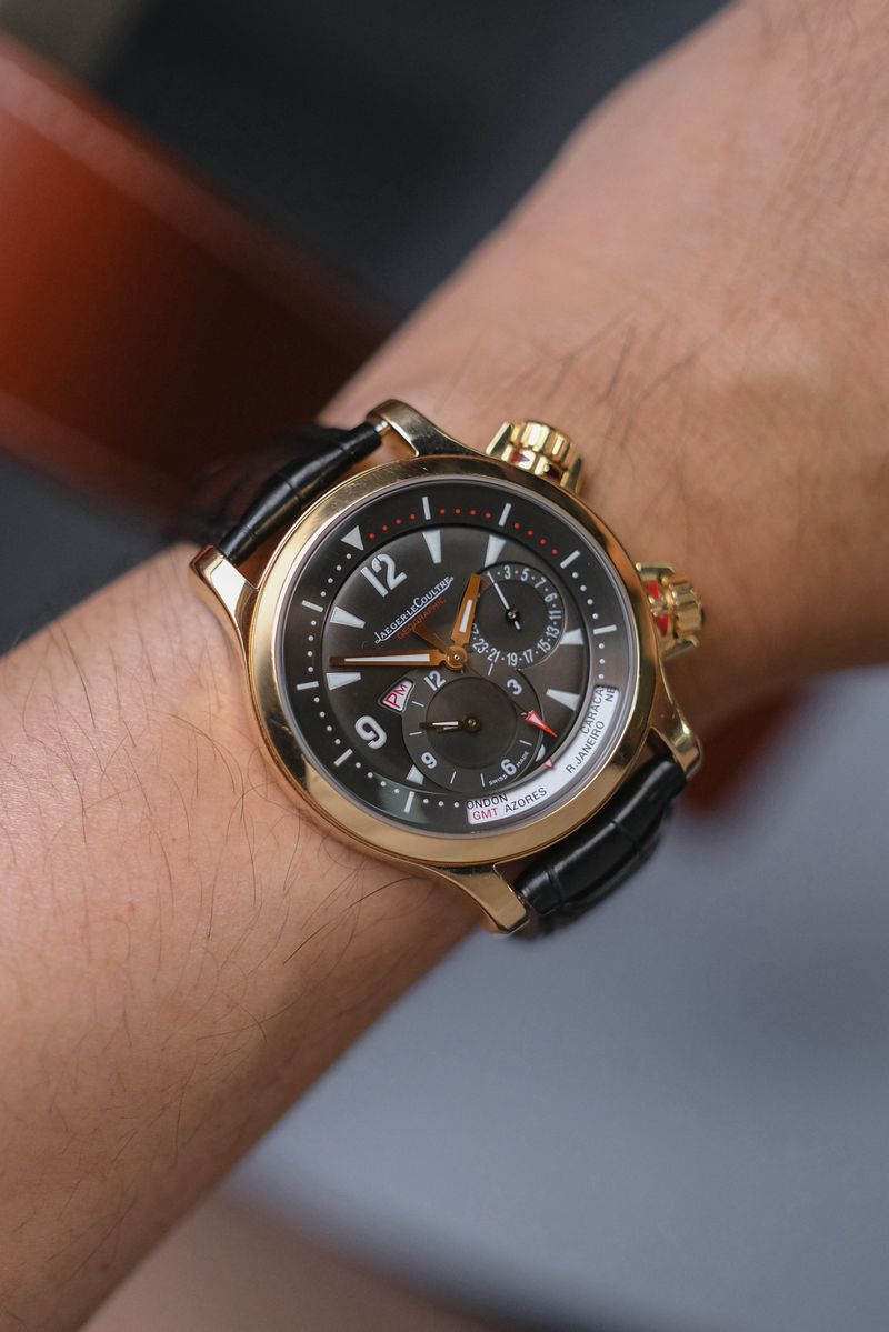 นาฬิกา Jaeger-LeCoultre Master Compressor Geographic Rose Gold