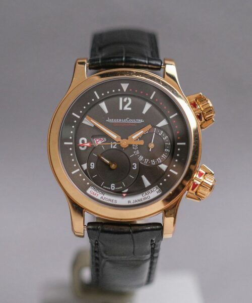 รับซื้อนาฬิกา Jaeger-LeCoultre Master Compressor Geographic Rose Gold