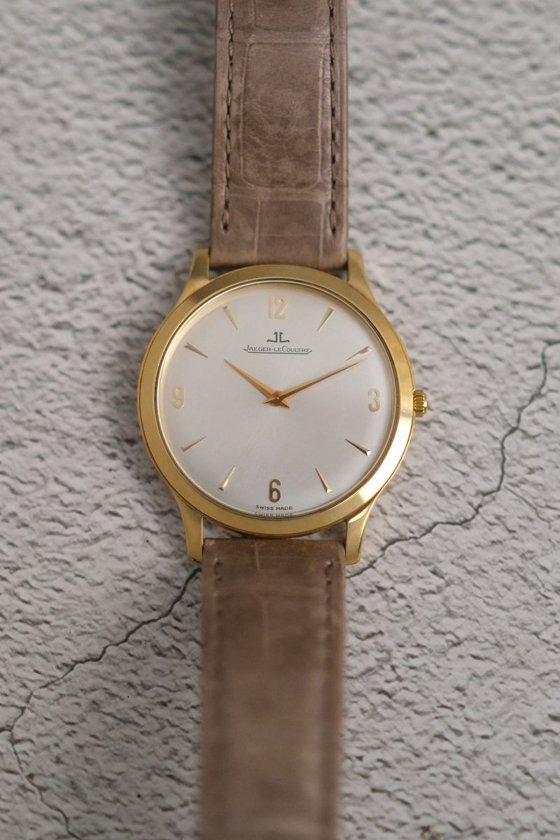 รับซื้อนาฬิกา Jaeger LeCoultre Master Control Ultra Thin 18k Rose Gold