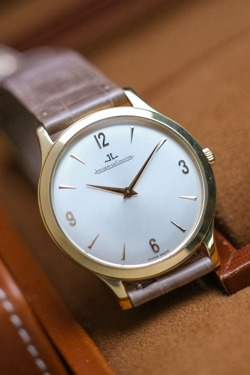 นาฬิกา Jaeger LeCoultre Master Control Ultra Thin 18k Rose Gold
