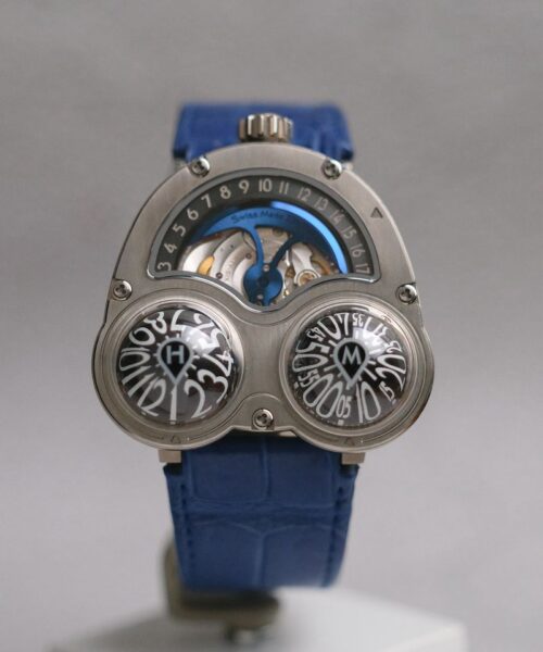 MB&F Horological Machine No.3 Frog Titanium Blue (Extremely Rare🔥)