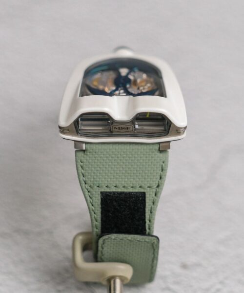 MB&F Horological Machine No.8 Mark 2 White Ceramic Titanium Ref. 82.TL.W
