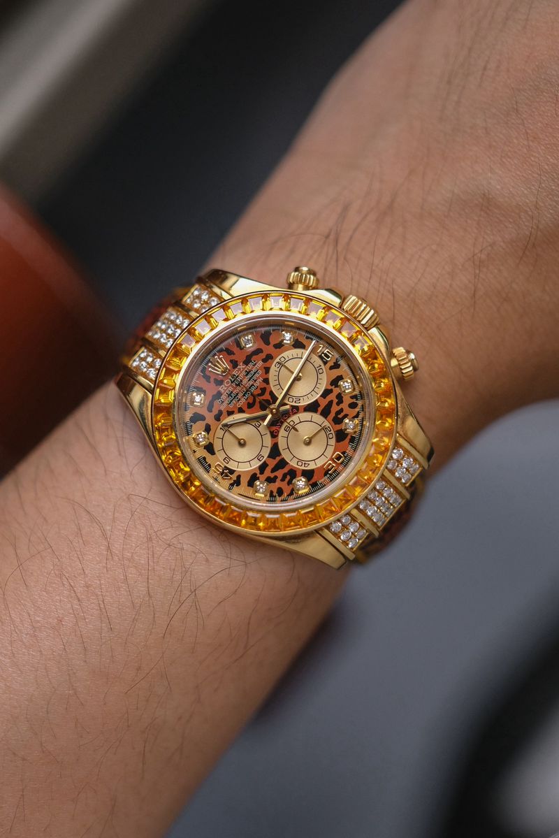 Rolex Cosmograph Daytona Leopard After Setting | Siam Watch Club