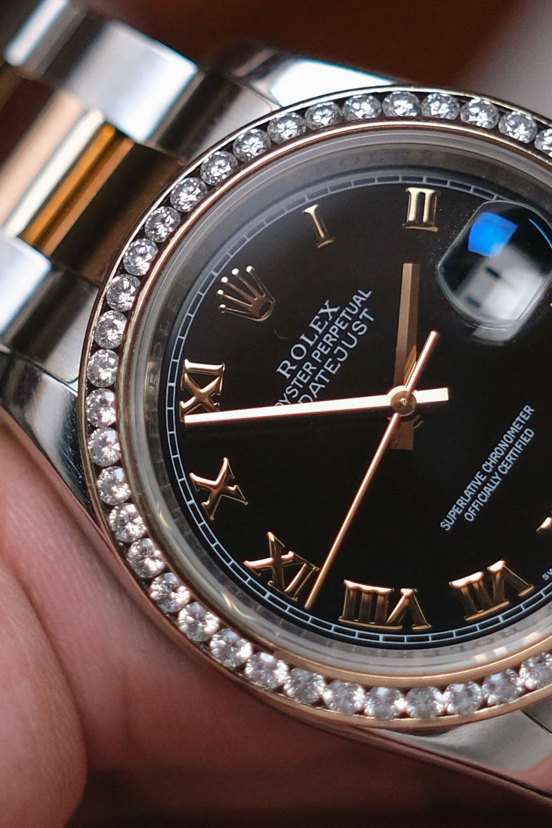 Rolex Datejust 36 2 Tone Diamond (4)