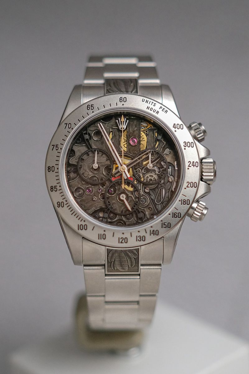 Rolex Daytona Exclusive Series Skeleton Engraved MAD Paris Edition (5)