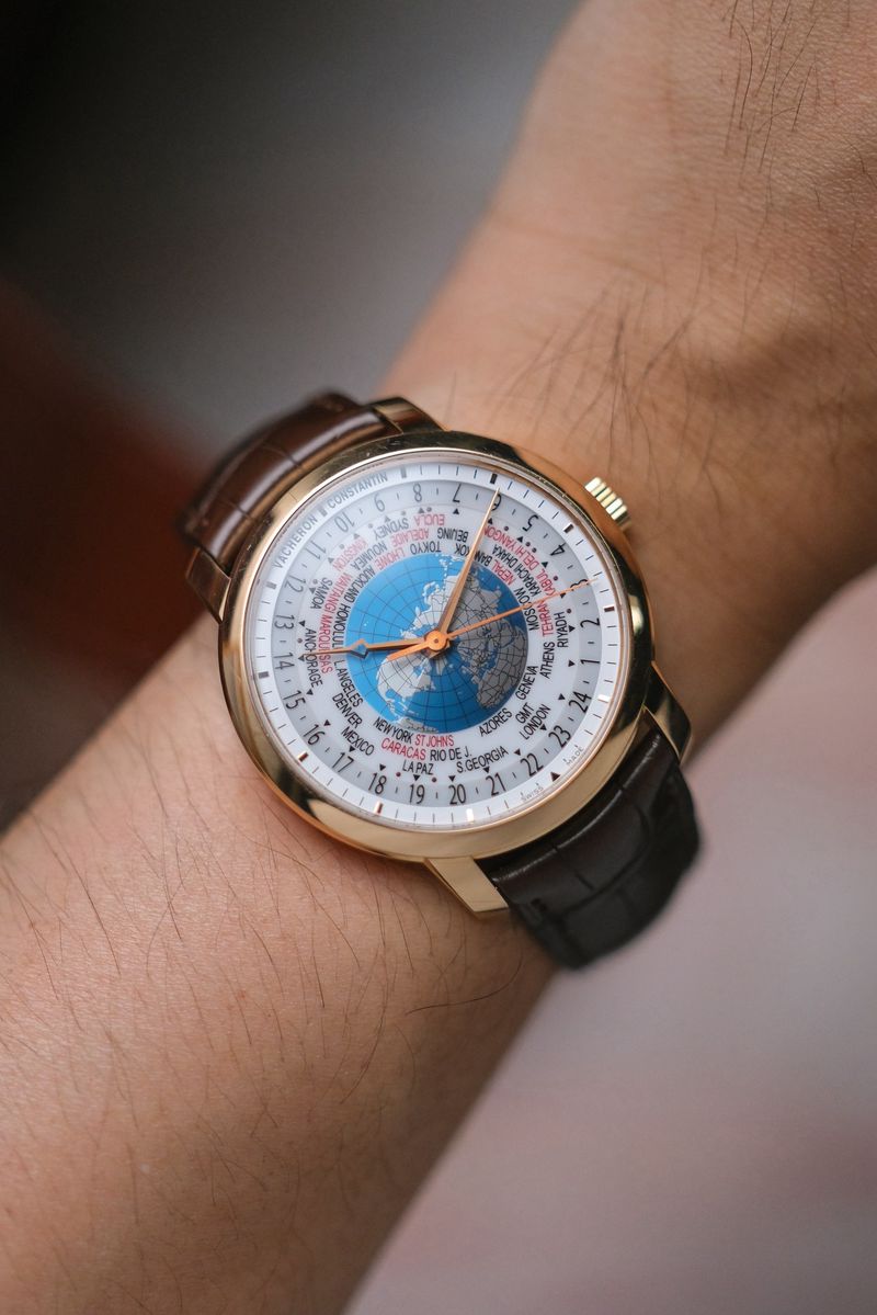 Vacheron Constantin Traditionelle World Time 18K Rose Gold (4)