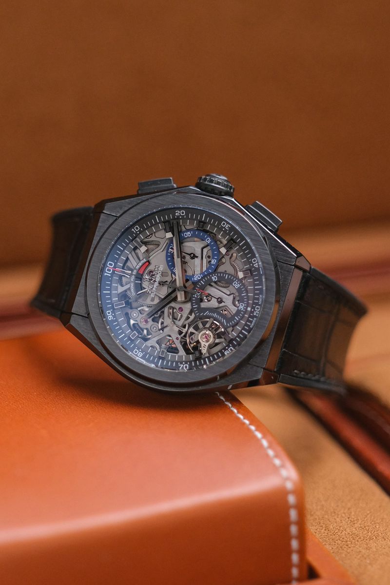 Zenith Defy El Primero 21 Skeleton Black Ceramic (1)