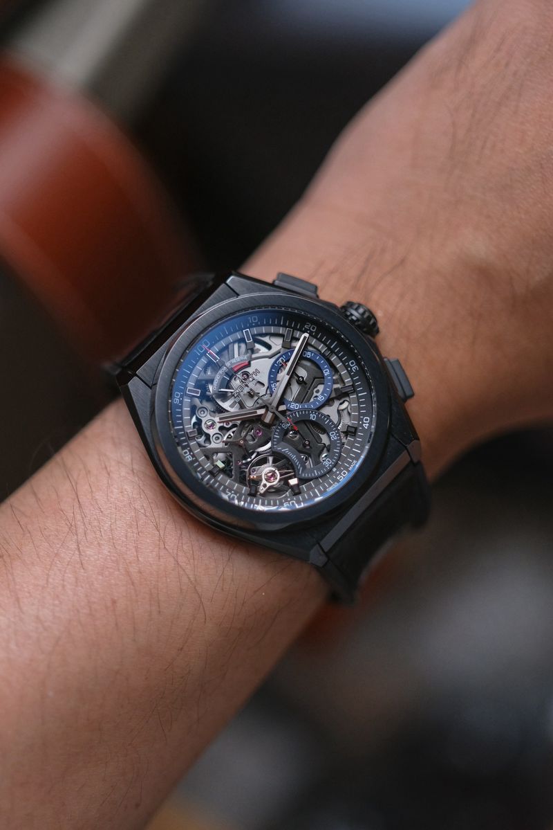 Zenith Defy El Primero 21 Skeleton Black Ceramic (3)