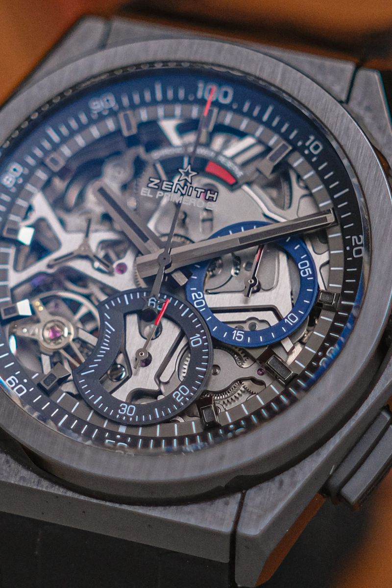 Zenith Defy El Primero 21 Skeleton Black Ceramic (4)