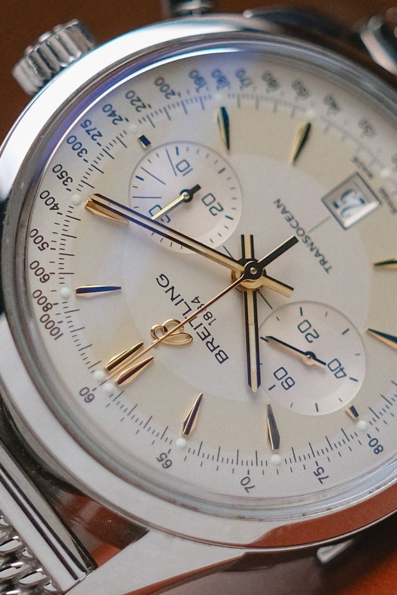 นาฬิกามือสอง Breitling Transocean Chronograph Ref AB015412G784
