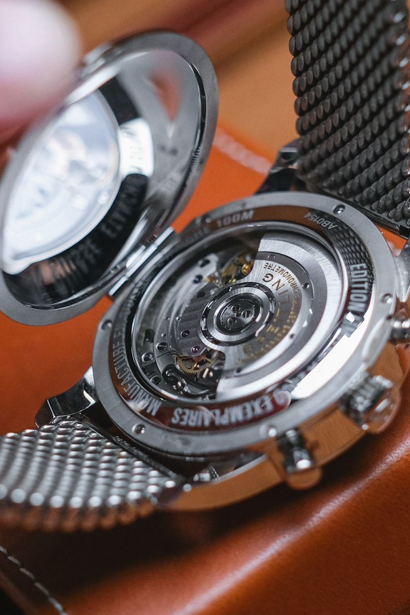 ขายนาฬิกา Breitling Transocean Chronograph Ref AB015412G784