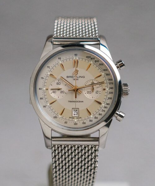 นาฬิกา Breitling Transocean Chronograph Ref AB015412G784
