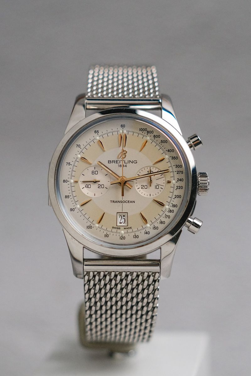 นาฬิกา Breitling Transocean Chronograph Ref AB015412G784