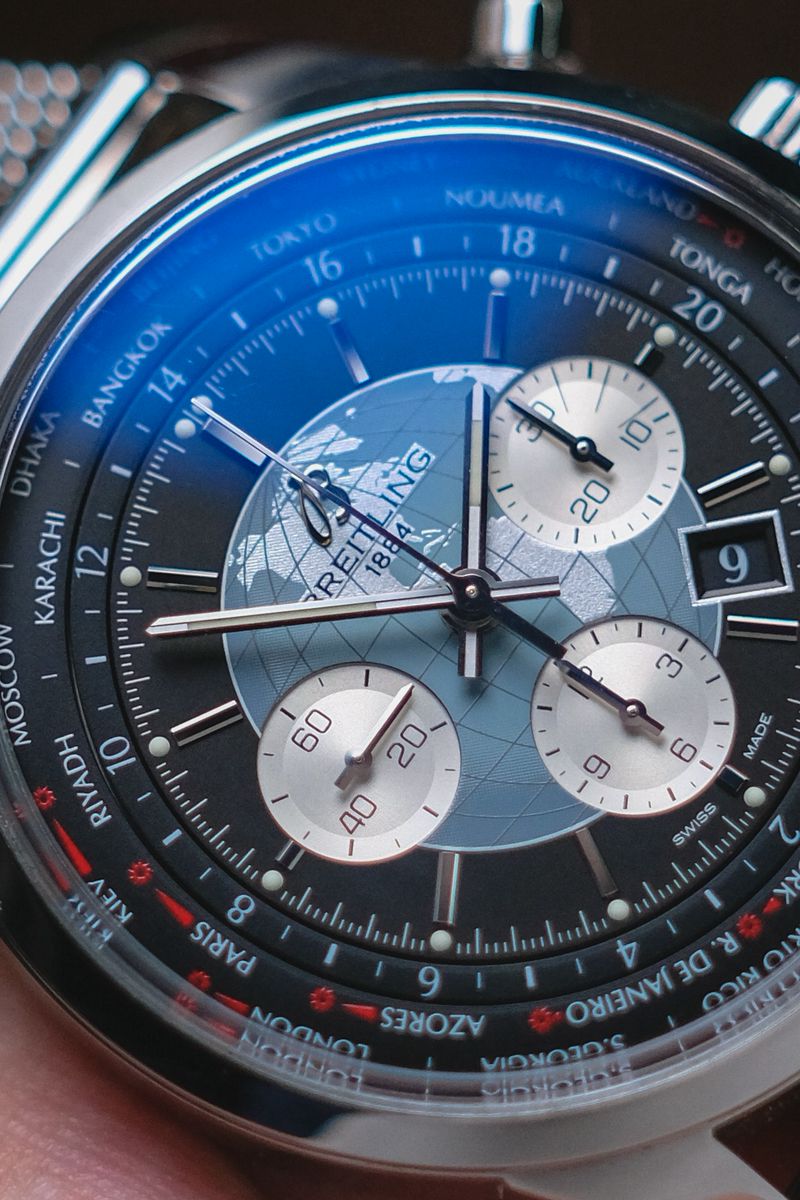 รับซื้อนาฬิกา Breitling Transocean Chronograph Unitime Ref AB0510U4BB62
