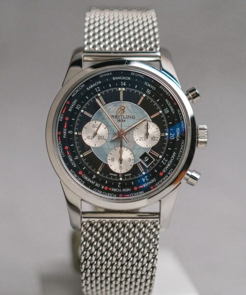 นาฬิกา Breitling Transocean Chronograph Unitime Ref AB0510U4BB62