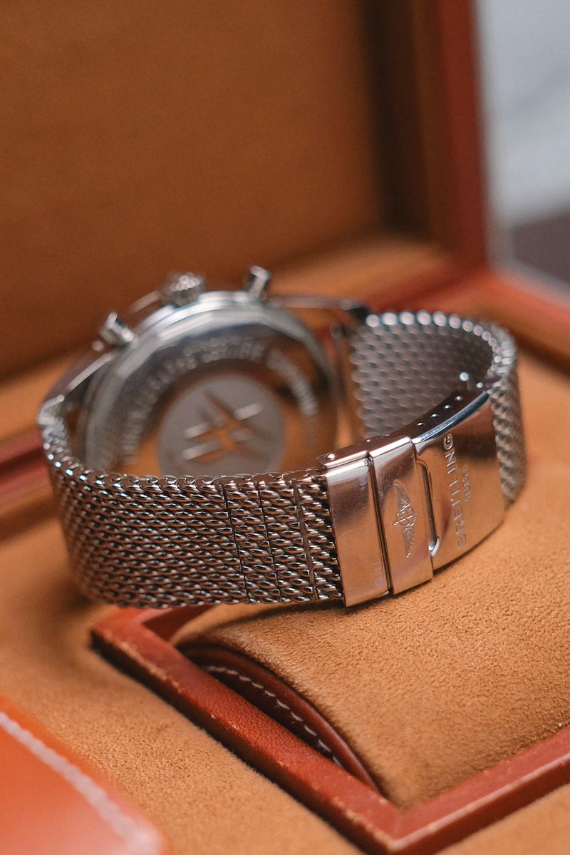 นาฬิกามือสอง Breitling Transocean Chronograph Unitime Ref AB0510U4BB62