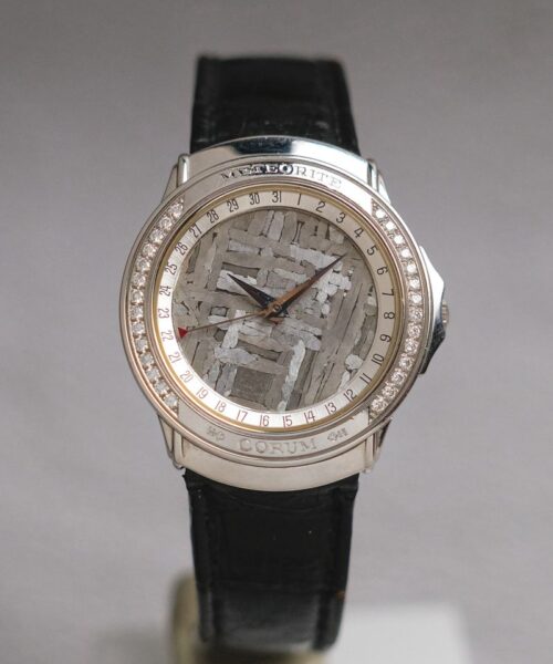 CORUM Meteorite Dial Platinum Diamond