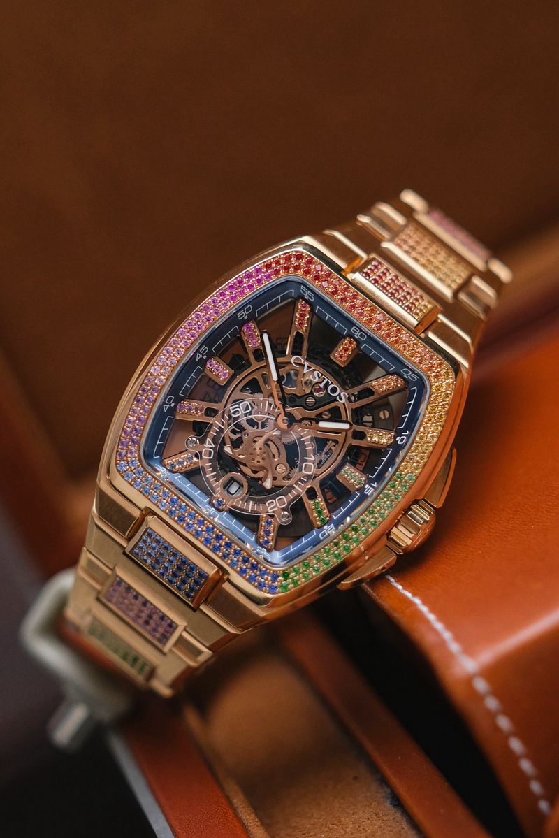 CVSTOS Metropolitan PS 5N Red Gold SQLT Diamond Rainbow (1)