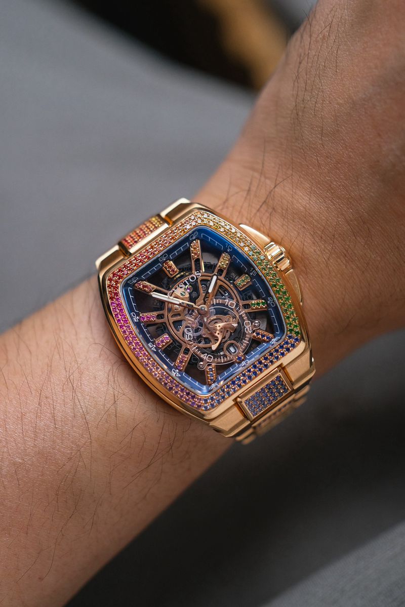 CVSTOS Metropolitan PS 5N Red Gold SQLT Diamond Rainbow (4)