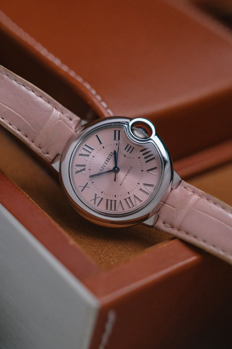 รับซื้อนาฬิกา Cartier Ballon Bleu Lady Pink