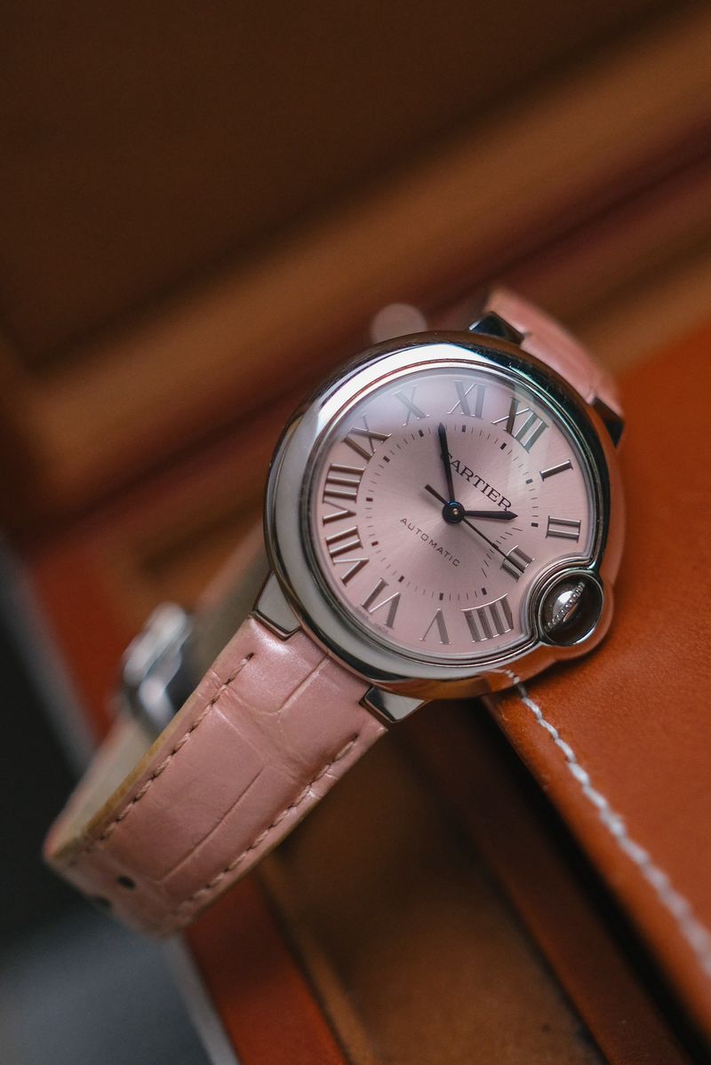 นาฬิกา Cartier Ballon Bleu Lady Pink