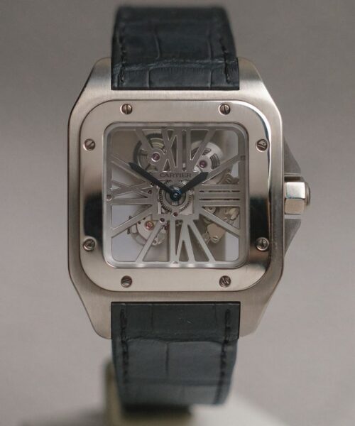 Cartier Santos 100 XL Skeleton Palladium W2020018
