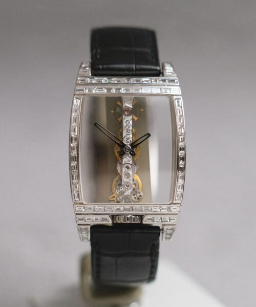 Corum Golden Bridge 18K White Gold Diamond