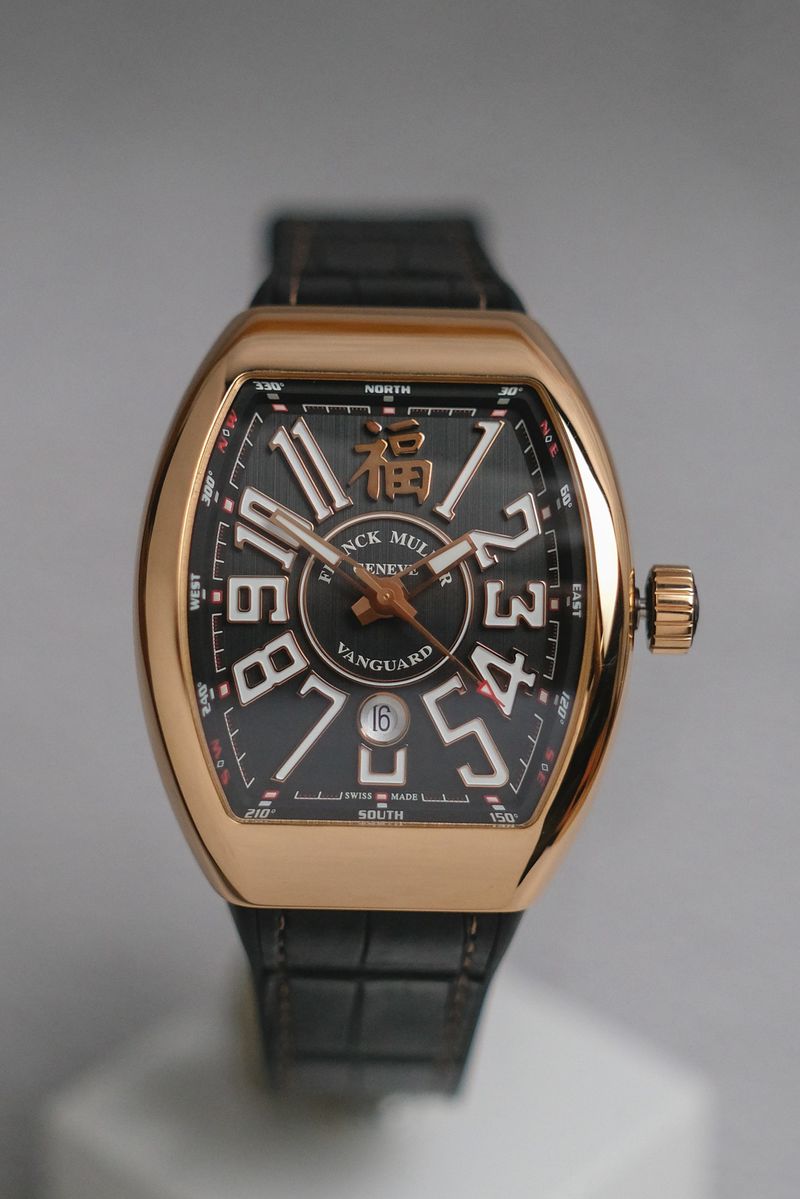 FRANCK MULLER V45 “FU” 18K Rose Gold Limited Edition (3)